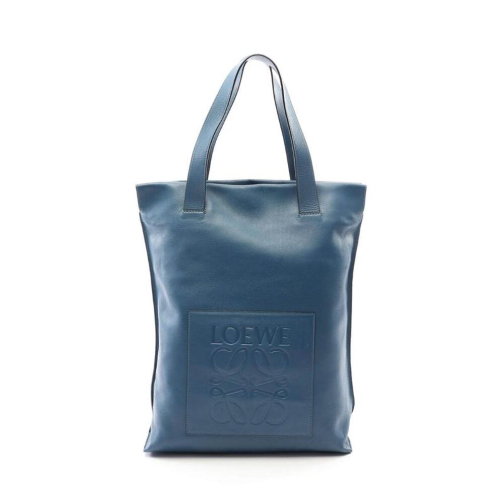 Loewe Anagram Leather Tote Bag